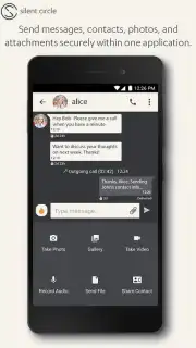 Silent Phone screenshot 4