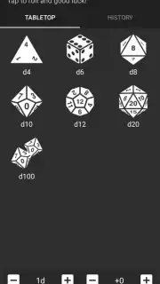 RPG Simple Dice screenshot 1