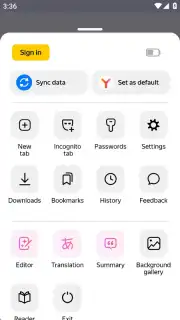 Yandex Browser screenshot 15