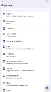 Yandex Keyboard screenshot 24
