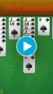 Классический пасьянс Паук screenshot 1