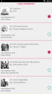 Listen AudioBooks screenshot 1