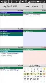 Calendar Pad screenshot 3