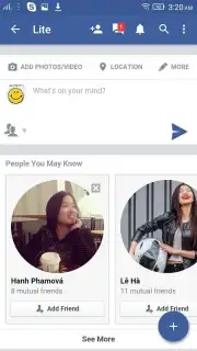 Lite Messenger FB screenshot 6