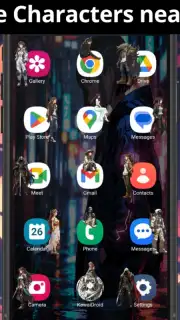 Anime launcher KawaiDroid screenshot 3