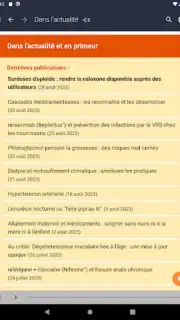 Application Prescrire screenshot 6