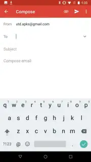Gmail GO screenshot 1
