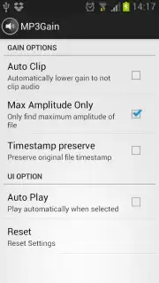 MP3Gain screenshot 1