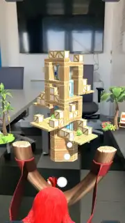 Angry Birds AR: Isle of Pigs screenshot 7