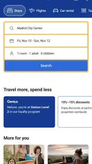 Booking.com screenshot 1