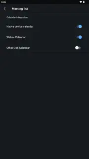 WebEx Meetings screenshot 20