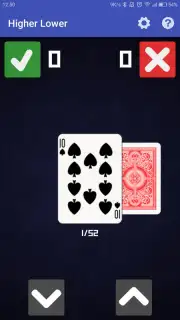 Higher Lower screenshot 1