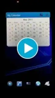 GO Calendar Widget screenshot 1