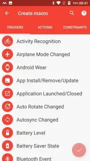 MacroDroid screenshot 2
