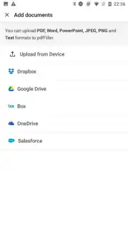 pdfFiller screenshot 2