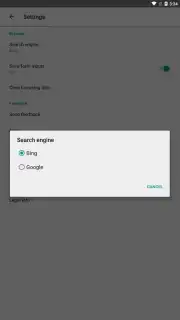 Internet: fast, lite, and private screenshot 2