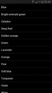 Цвета Ауры screenshot 2