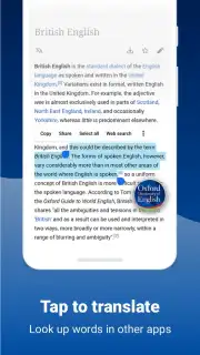 Oxford Dictionary screenshot 4