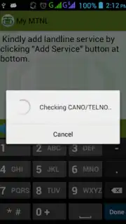 My MTNL screenshot 2