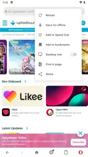 Opera Mini screenshot 12