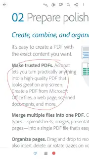 Adobe Acrobat Reader screenshot 9
