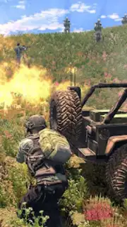 Commando Mission Offline games screenshot 1