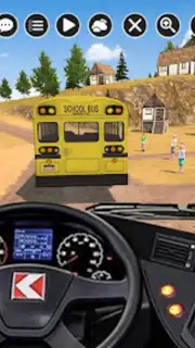 Offroad School Bus Driver Game screenshot 7