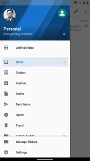 K-9 Mail screenshot 1