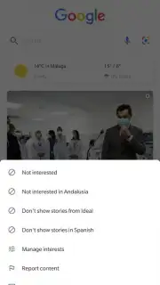 Google App screenshot 3