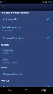 Freemeteo screenshot 2