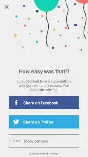 Unroll.Me screenshot 2