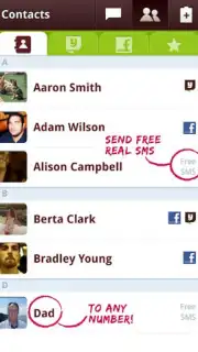 Yuilop screenshot 2