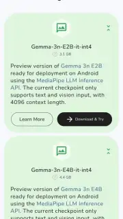 Google AI Edge Gallery screenshot 8