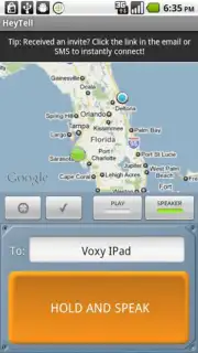 HeyTell screenshot 1
