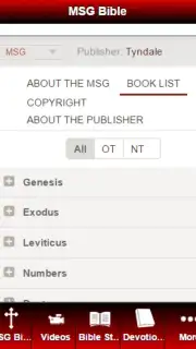 The Message Bible Free MSG screenshot 2