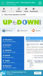 RetroBrowser screenshot 1