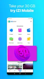 IZI: play, listen, watch, call screenshot 5