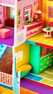 Doll House Design Doll Games screenshot 5