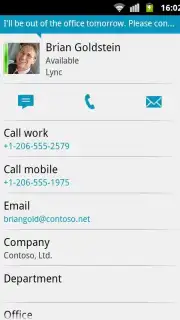Lync 2010 screenshot 4