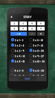 таблица умножения screenshot 4