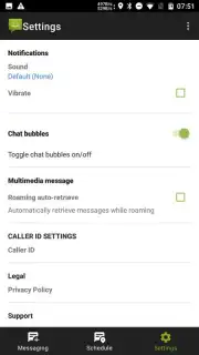 SMS From Android 4.4 screenshot 6