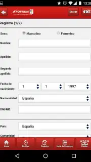 Sportium screenshot 3