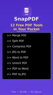 SnapPDF — PDF Tools screenshot 3