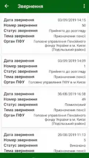 Пенсійний фонд screenshot 3