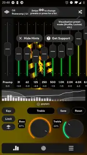 Poweramp Equalizer screenshot 5
