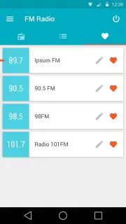 FM Radio screenshot 1