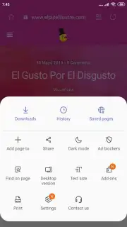 Samsung Internet Browser screenshot 1