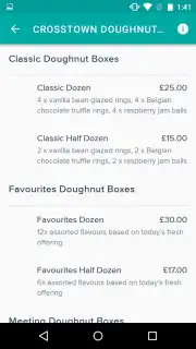 Deliveroo screenshot 3