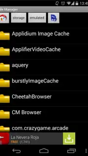 Android File Manager screenshot 1
