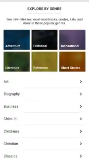 Goodreads screenshot 11